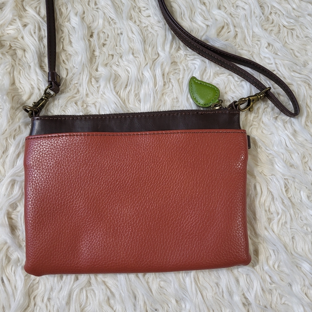 Chala Crossbody Leather Bird Design Bag With Adjustable Strap - Picture 7 of 13